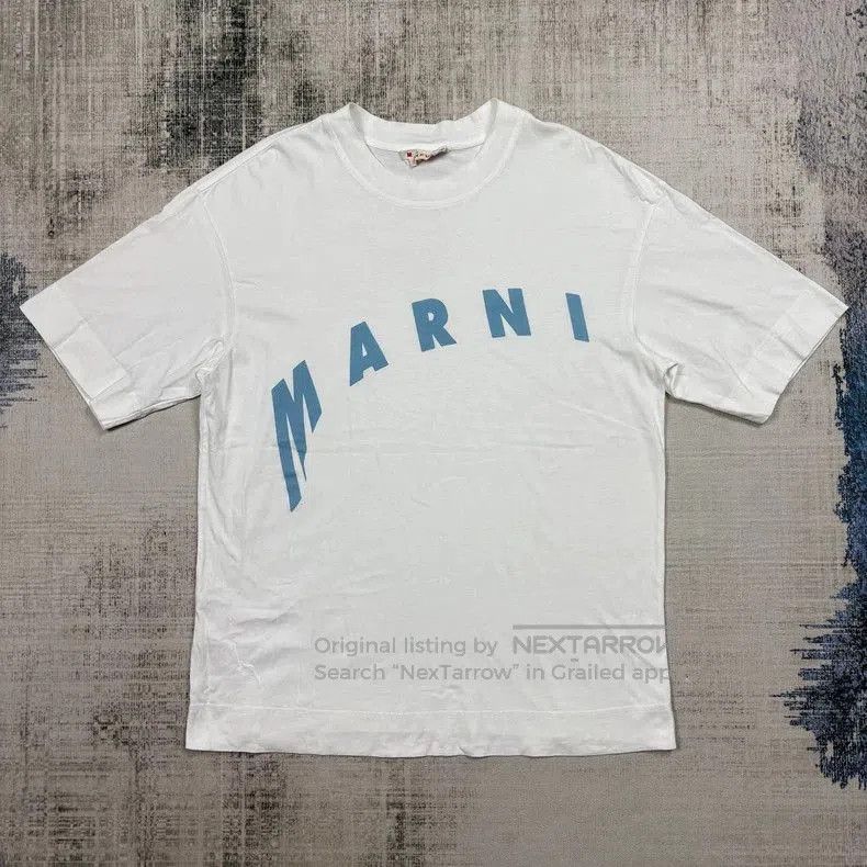 Marni MARNI Letter Print Short Sleeve T. Size US M / EU 48-50 / 2 - 1 Thumbnail
