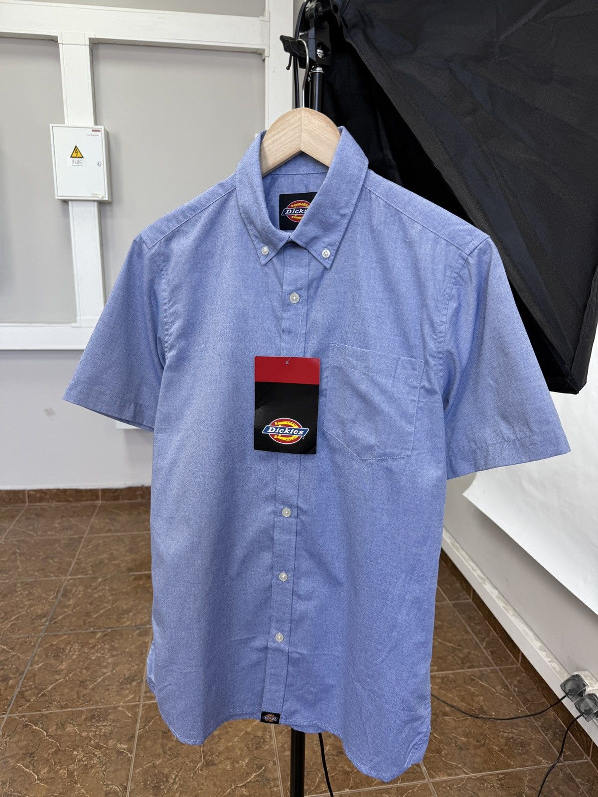 Dickies 🇺🇸 Vintage Dickies Workers Premium Oxford Shirt Retro Rare Size US M / EU 48-50 / 2 - 1 Thumbnail