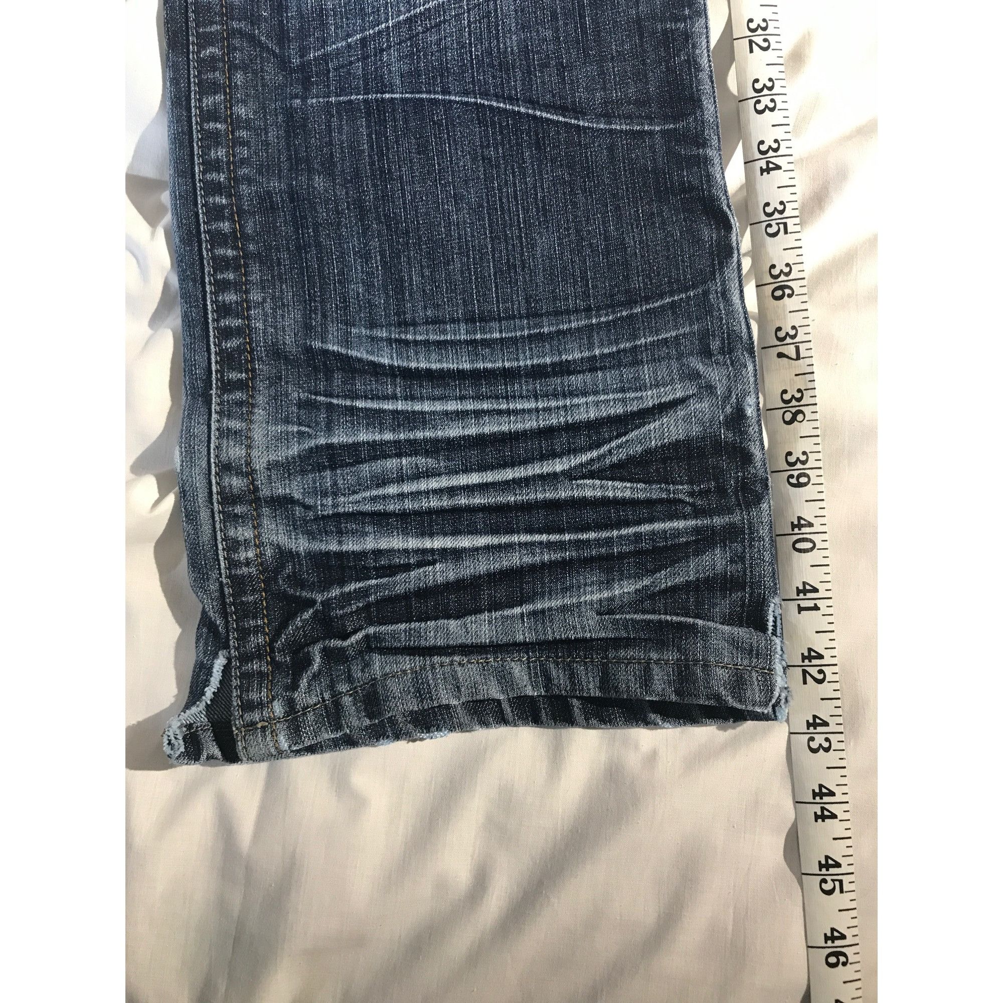 FUSAI F.U.S.A.I Focus USA Inc Men's 3D Crimped Jeans Size US 34 / EU 50 - 7 Thumbnail