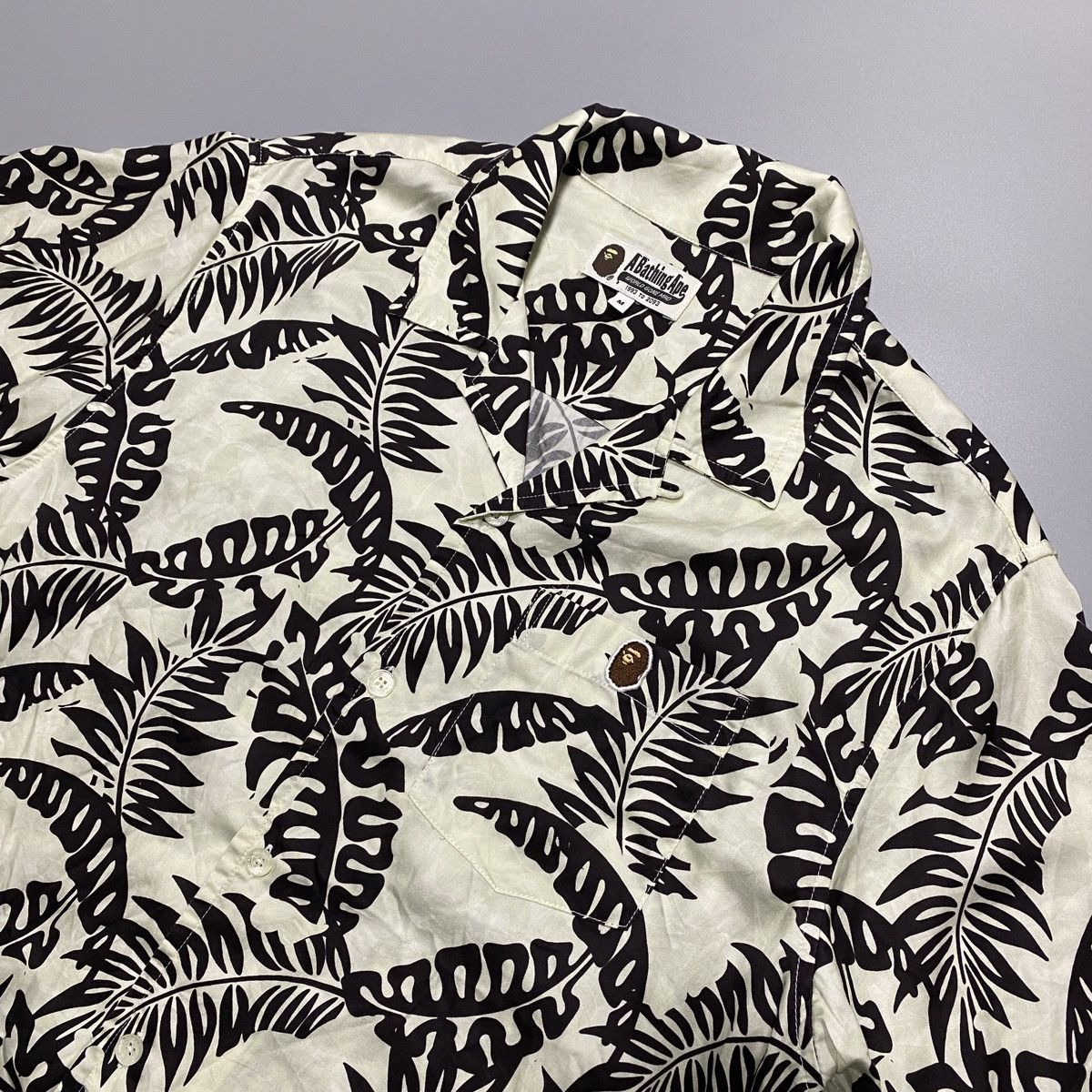 Bape SS23 Open Collar Shirt Size US M / EU 48-50 / 2 - 2 Thumbnail