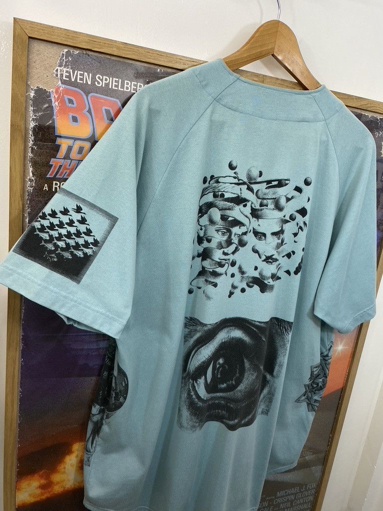 Supreme SS17 Supreme x M.C. Escher Art Collage Baseball Jersey Size US L / EU 52-54 / 3 - 4 Thumbnail