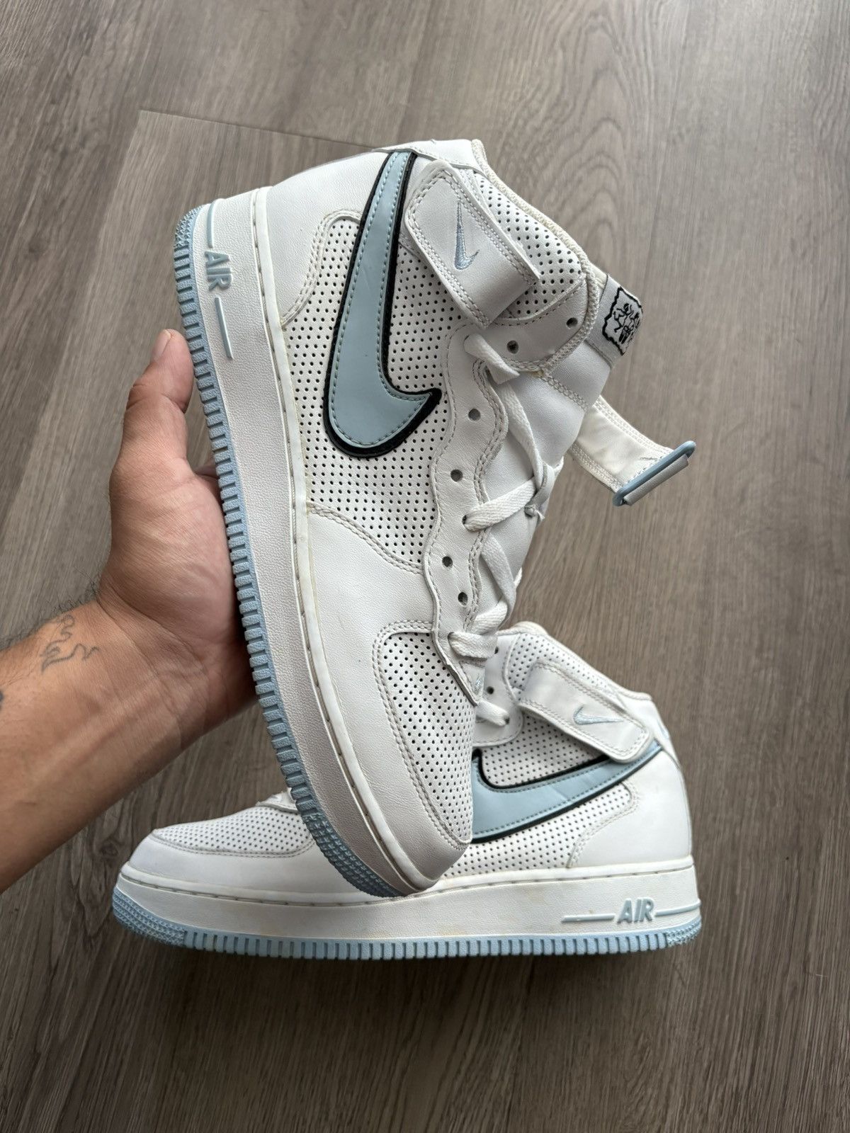 Nike Nike air force 1 2005 icey blue Size US 9 / EU 42 - 1 Thumbnail