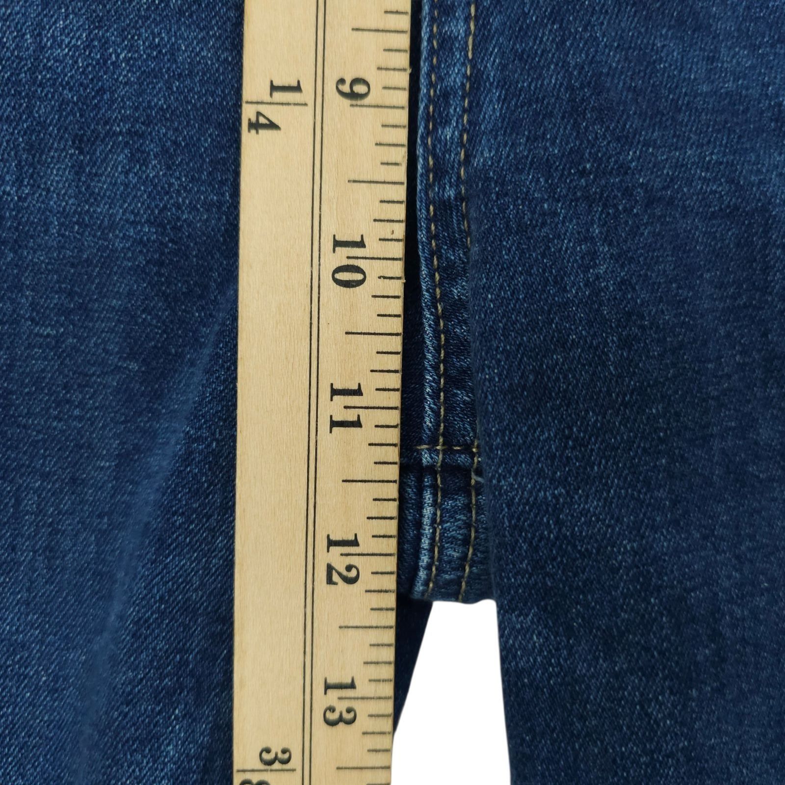 Loft Loft Curvy Super Soft Girlfriend Jeans 14 High Waisted Denim Size 36" / US 14 / IT 50 - 15 Thumbnail