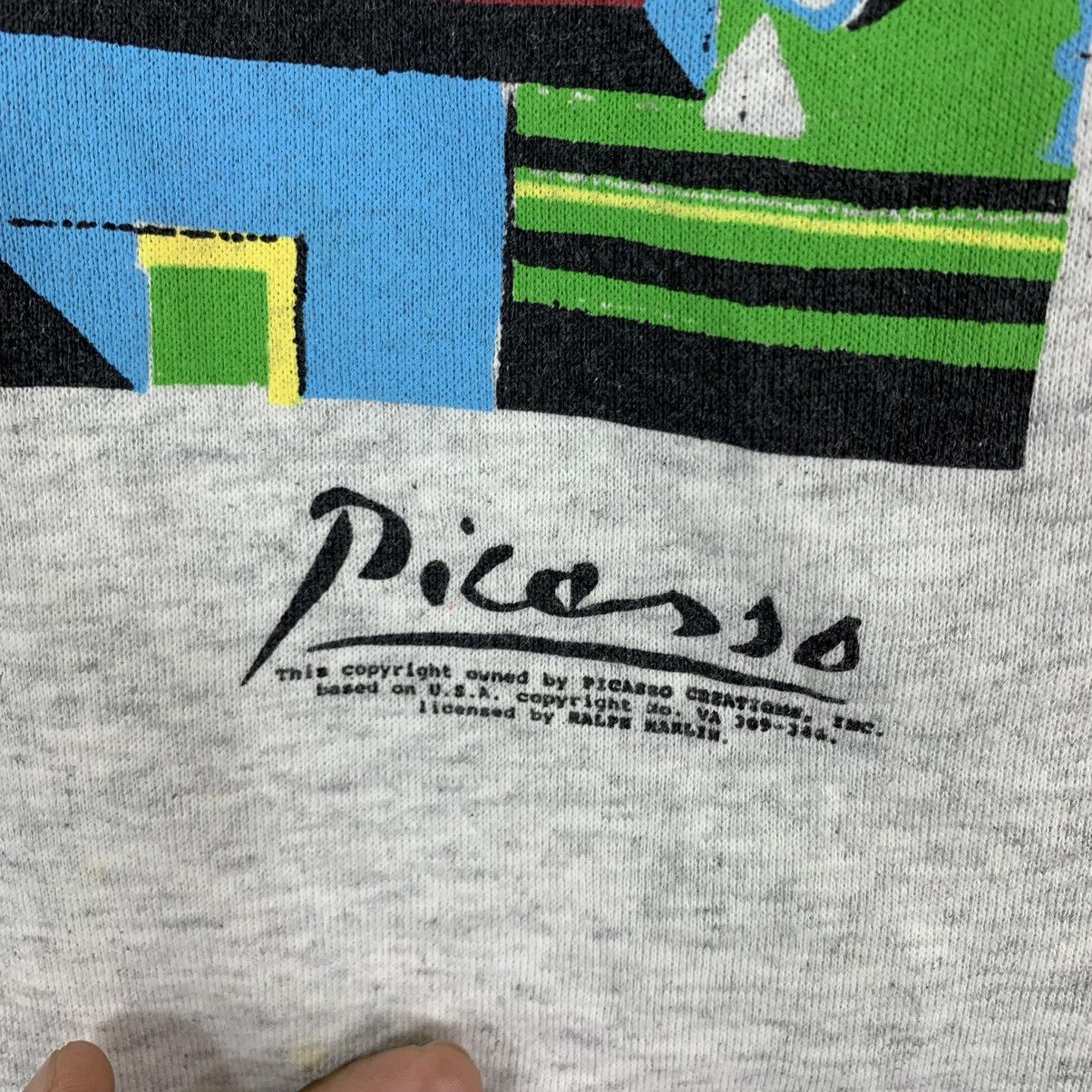 Vintage VINTAGE 90S PABLO PICASSO ART PULLOVER CREWNECK Size US M / EU 48-50 / 2 - 6 Thumbnail