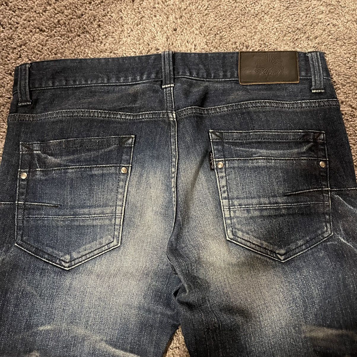 Japanese Brand × Tornado Mart Vintage Rare Tornado Mart Whiskers Bootcut Denim Jeans Size US 31 - 4 Thumbnail