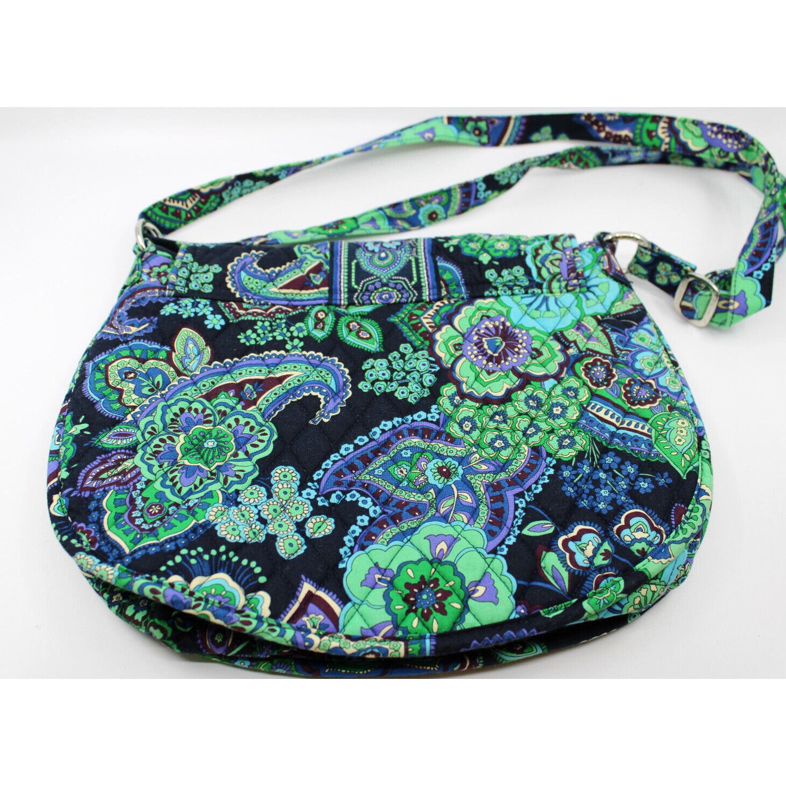 Vera Bradley New VERA BRADLEY Paisley Print Crossbody Purse Messenger Bag Size ONE SIZE - 3 Thumbnail