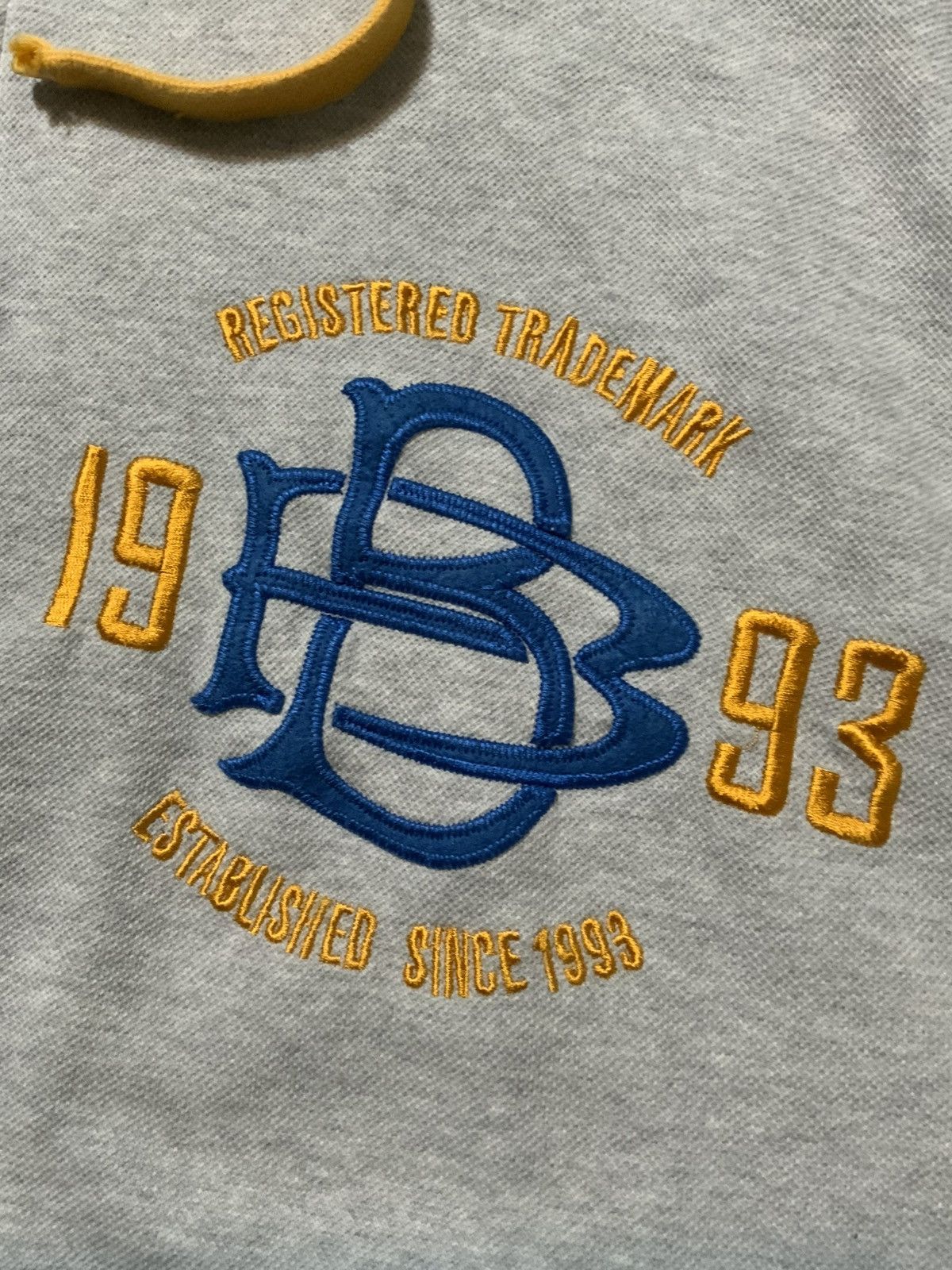 Vintage Vintage Y2K 2000s Bad Boy Waffle Knit Embroidered Zip Hoodie Size US XXL / EU 58 / 5 - 6 Thumbnail