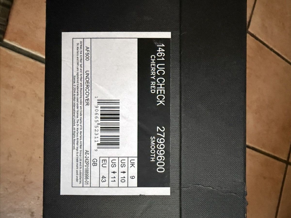 Dr. Martens × Undercover 1461 check undercover Size US 10 / EU 43 - 7 Thumbnail
