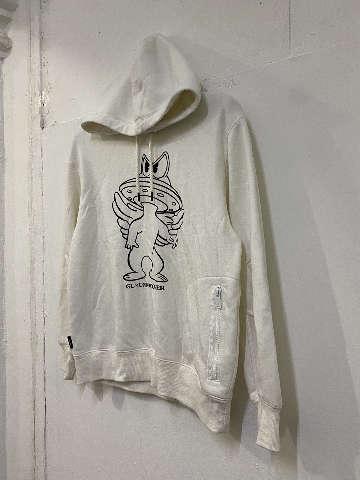 Japanese Brand 💥 UNDERCOVER x GU ALIEN U.F.O HOODIE Size US S / EU 44-46 / 1 - 3 Thumbnail