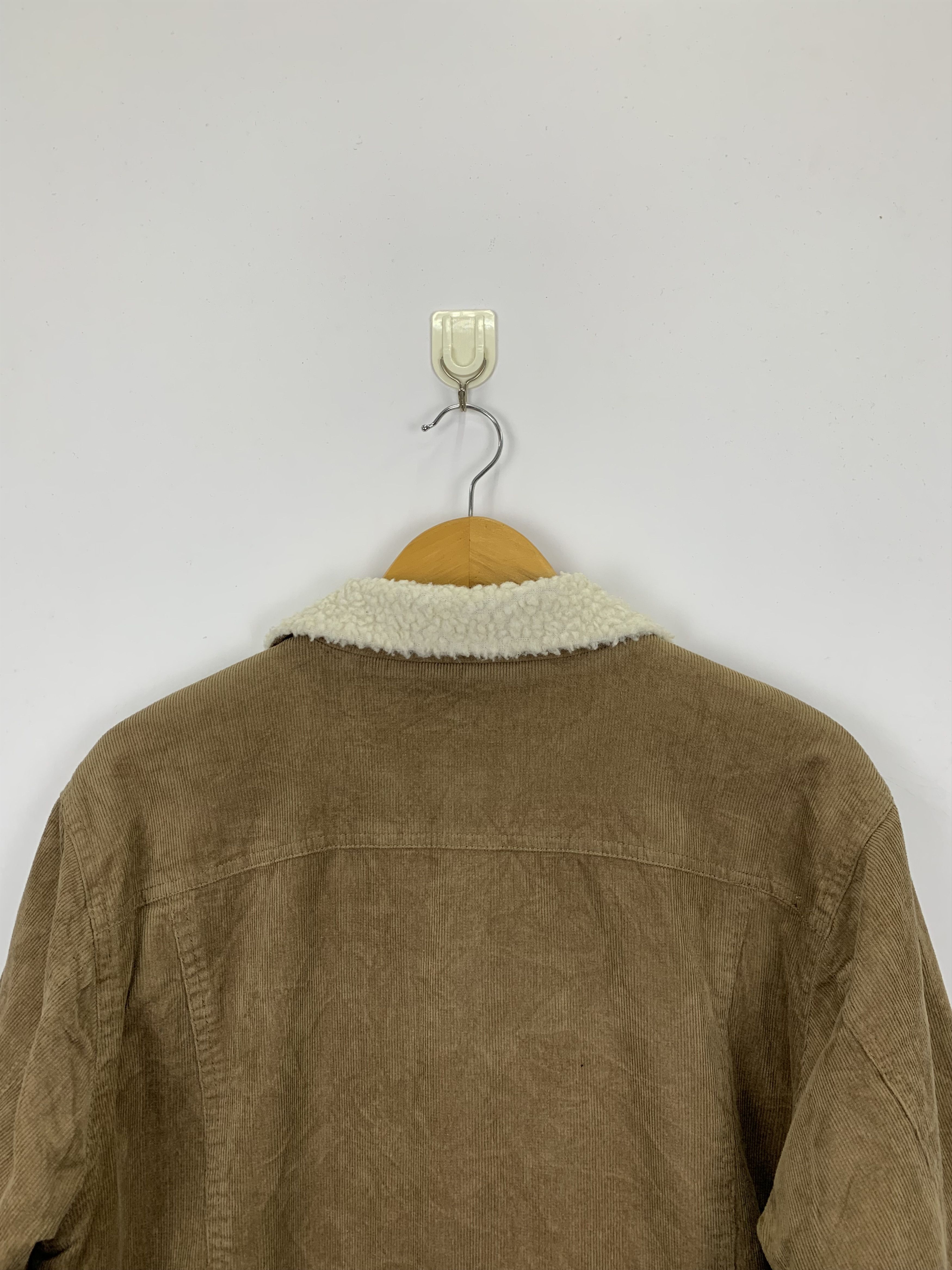 Japanese Brand Vintage Japanese Brand Sherpa Velvet Denim Jacket J0829 Size US M / EU 48-50 / 2 - 4 Thumbnail
