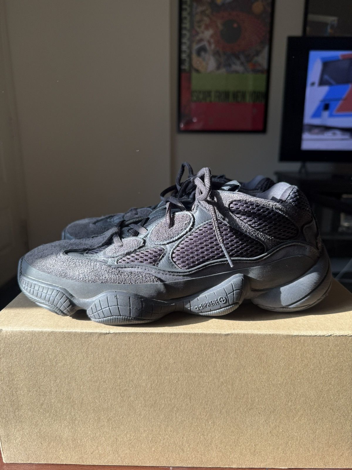 Yeezy Yeezy 500 'Utility Black Size US 10 / EU 43 - 4 Thumbnail
