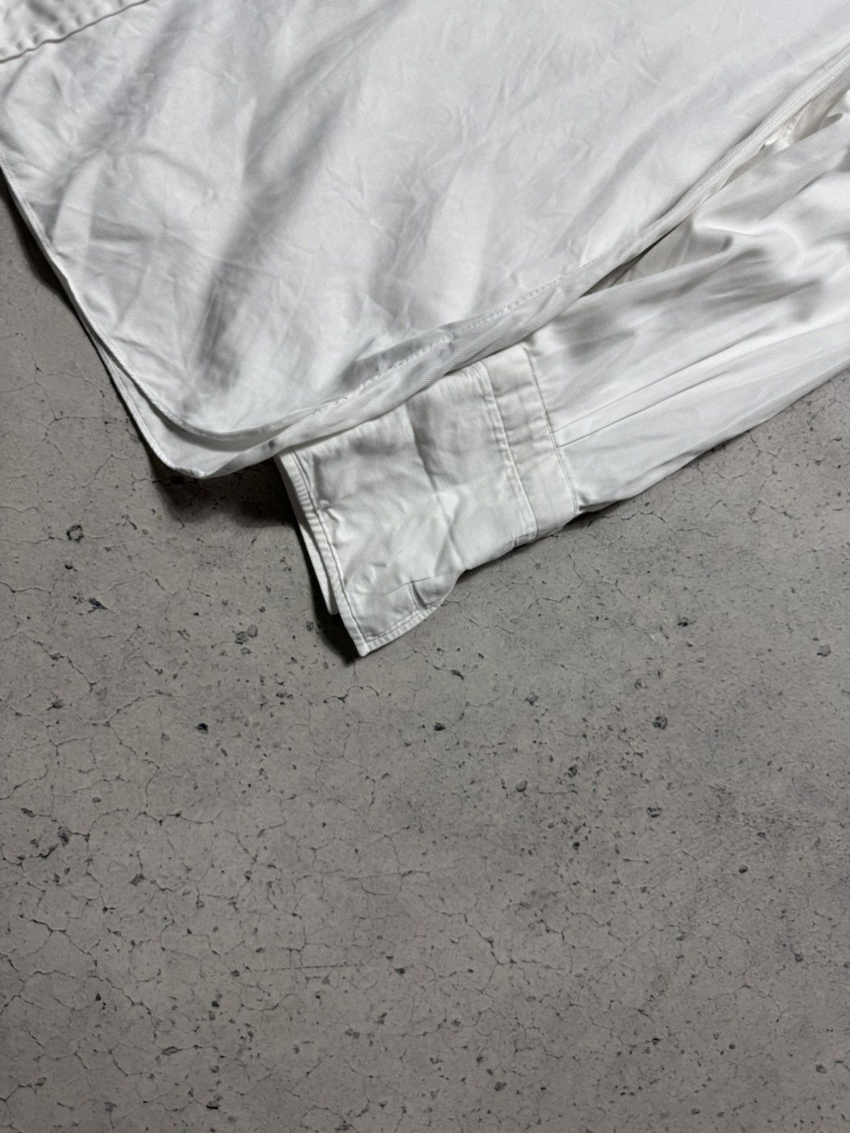 Tom Ford Tom Ford Luxury Button Up White Shirt Size US L / EU 52-54 / 3 - 4 Thumbnail