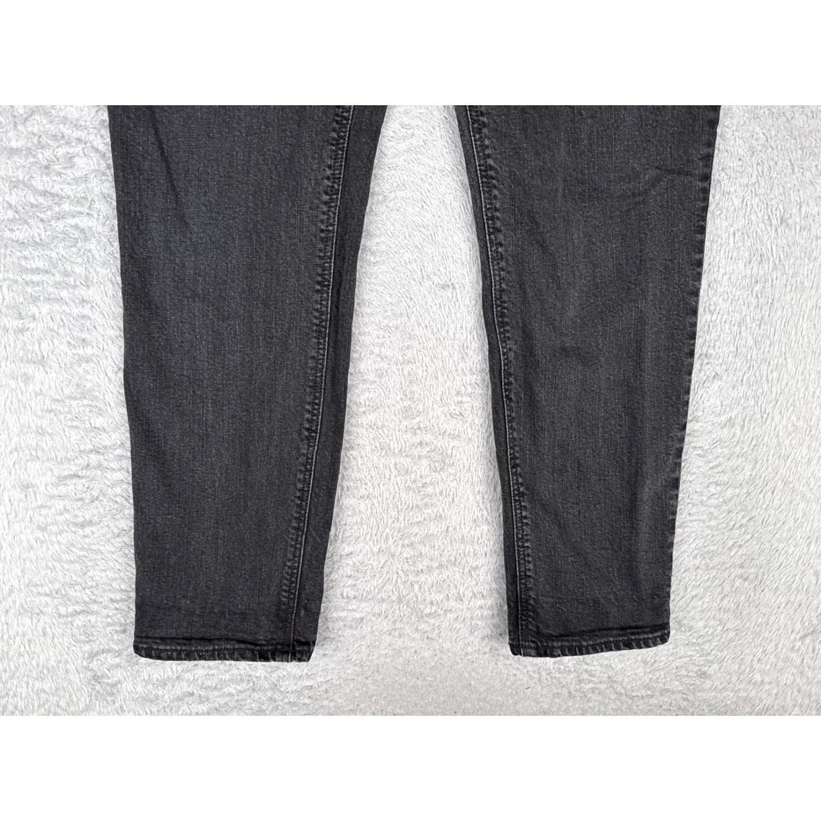 Old Navy Old Navy Jeans Women 8 Black Boyfriend Mid Rise Straight Leg Stretch Denim 30x27 Size 30" / US 8 / IT 44 - 2 Thumbnail
