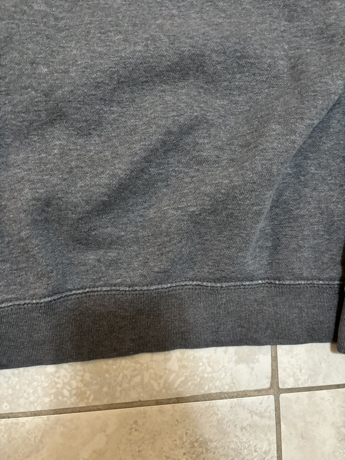 Nike × Vintage vintage 2000s grey nike mini swoosh chest hoodie Size US M / EU 48-50 / 2 - 12 Thumbnail