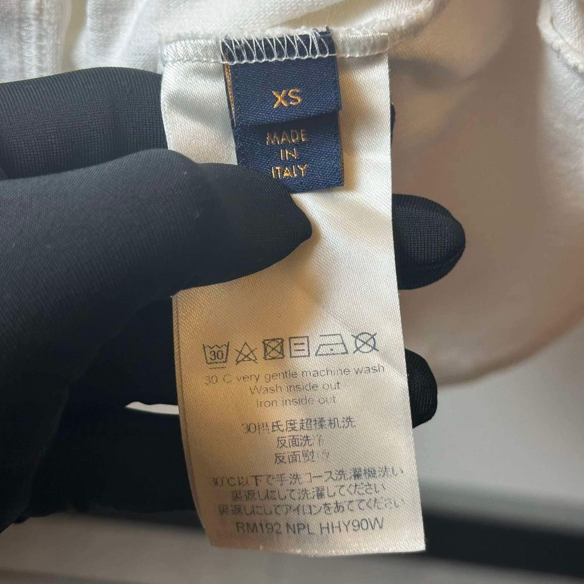 Louis Vuitton × Virgil Abloh LOUIS VUITTON SMOKED T SHIRT Size US XS / EU 42 / 0 - 5 Thumbnail