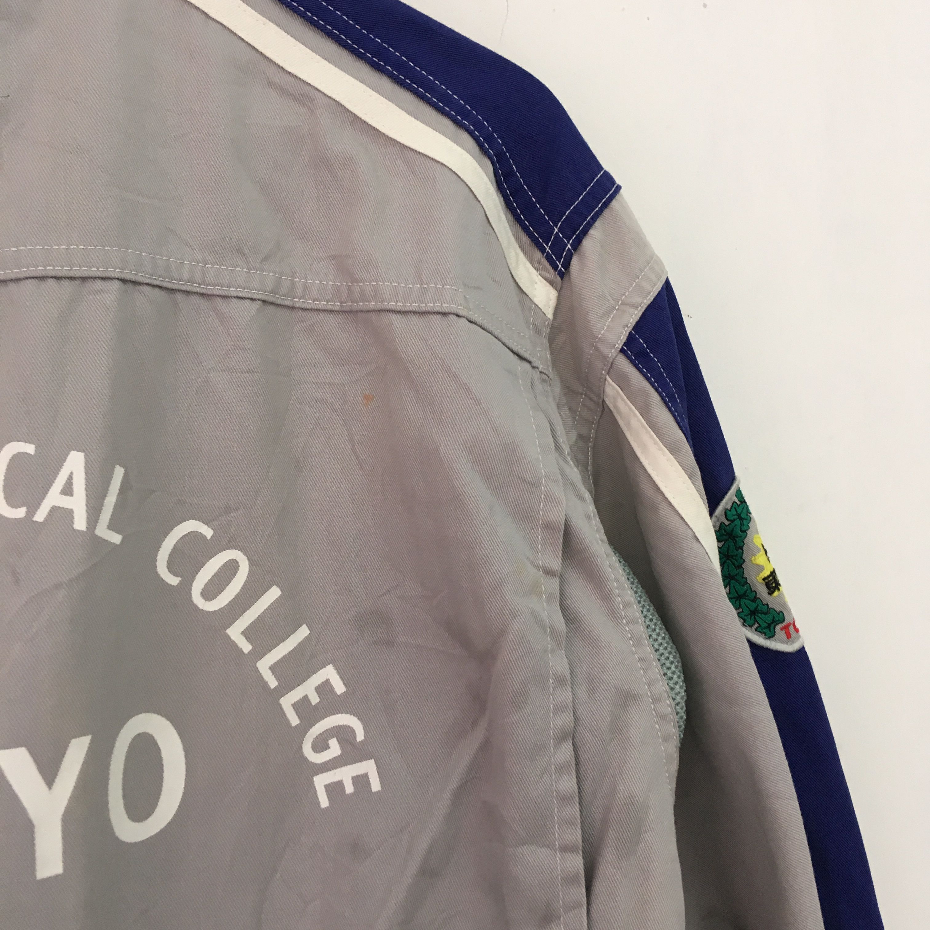 Japanese Brand Vintage Distressed Toyota Japan Technical College Overalls Size US 32 / EU 48 - 8 Thumbnail
