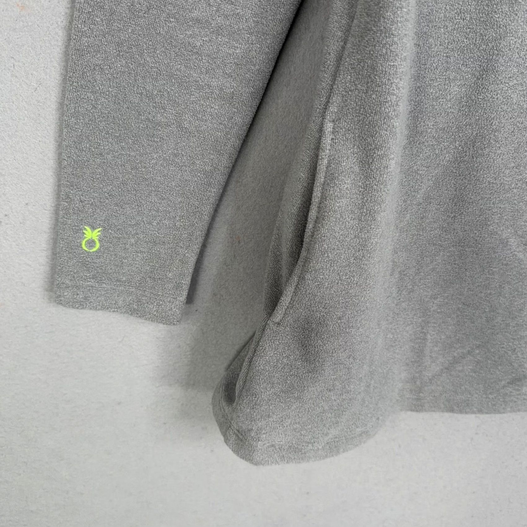 Vintage Dudley Stephens Sweater Womens XS Gray Fleece Turtleneck Pockets Pullover USA Size XS / US 0-2 / IT 36-38 - 3 Thumbnail