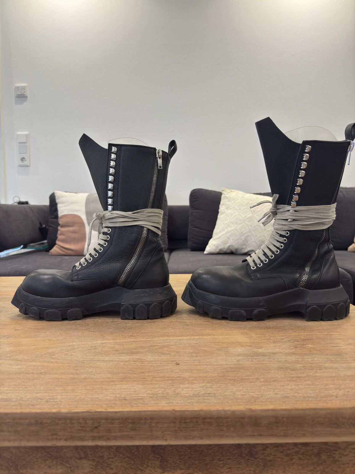 Rick Owens Rick Owens Army Bozo Tractor Boots Size US 9 / EU 42 - 3 Thumbnail