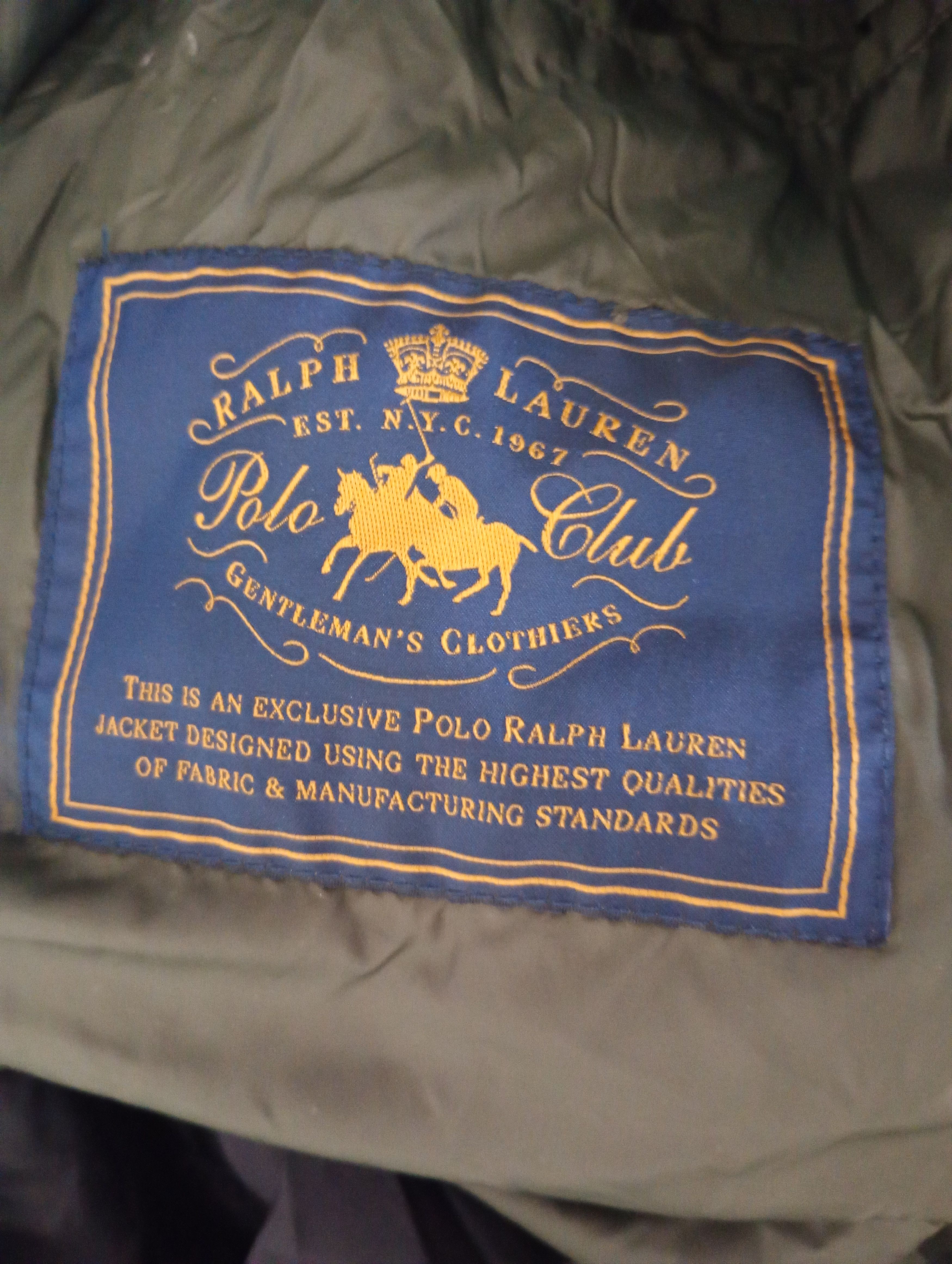 Polo Ralph Lauren Polo Ralph Lauren Quilted Jacket Size US XL / EU 56 / 4 - 13 Thumbnail