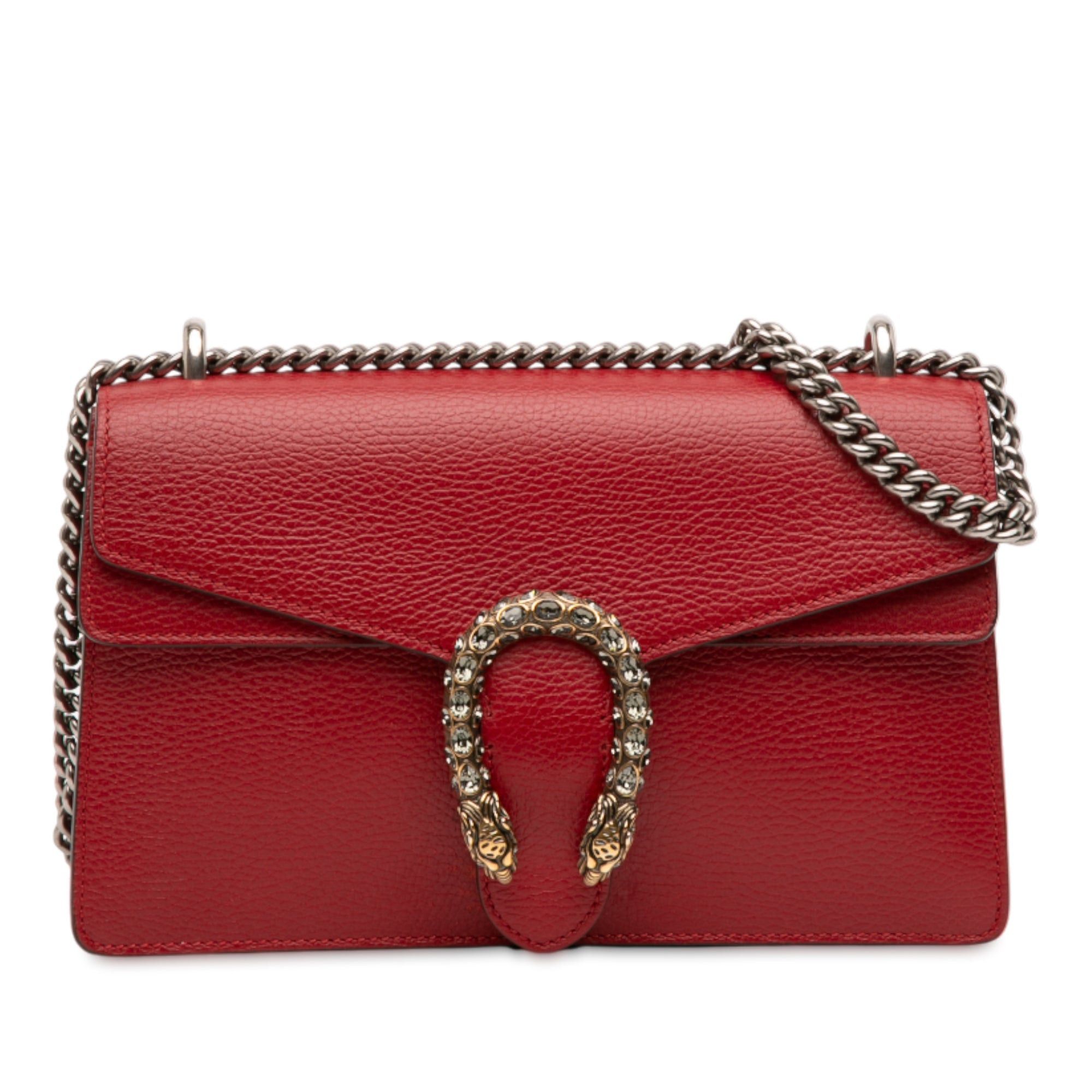 Gucci Small Leather Dionysus Shoulder Bag Size ONE SIZE - 1 Thumbnail