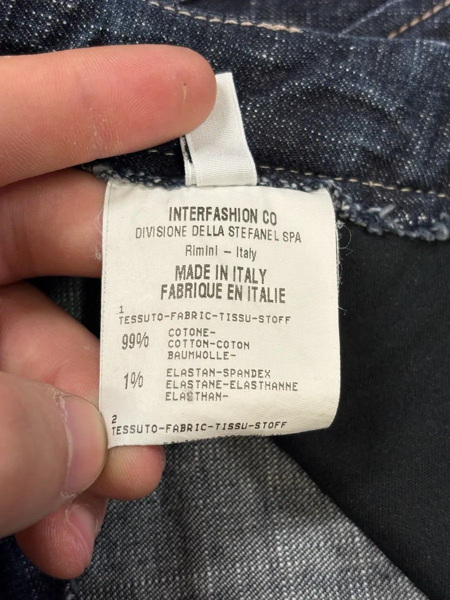 Marithe + Francois Girbaud × Vintage 2000s Marithé + François Girbaud Brut Denim Hybrid Olive Nylon Skirt Size 27" / US 4 / IT 40 - 6 Thumbnail