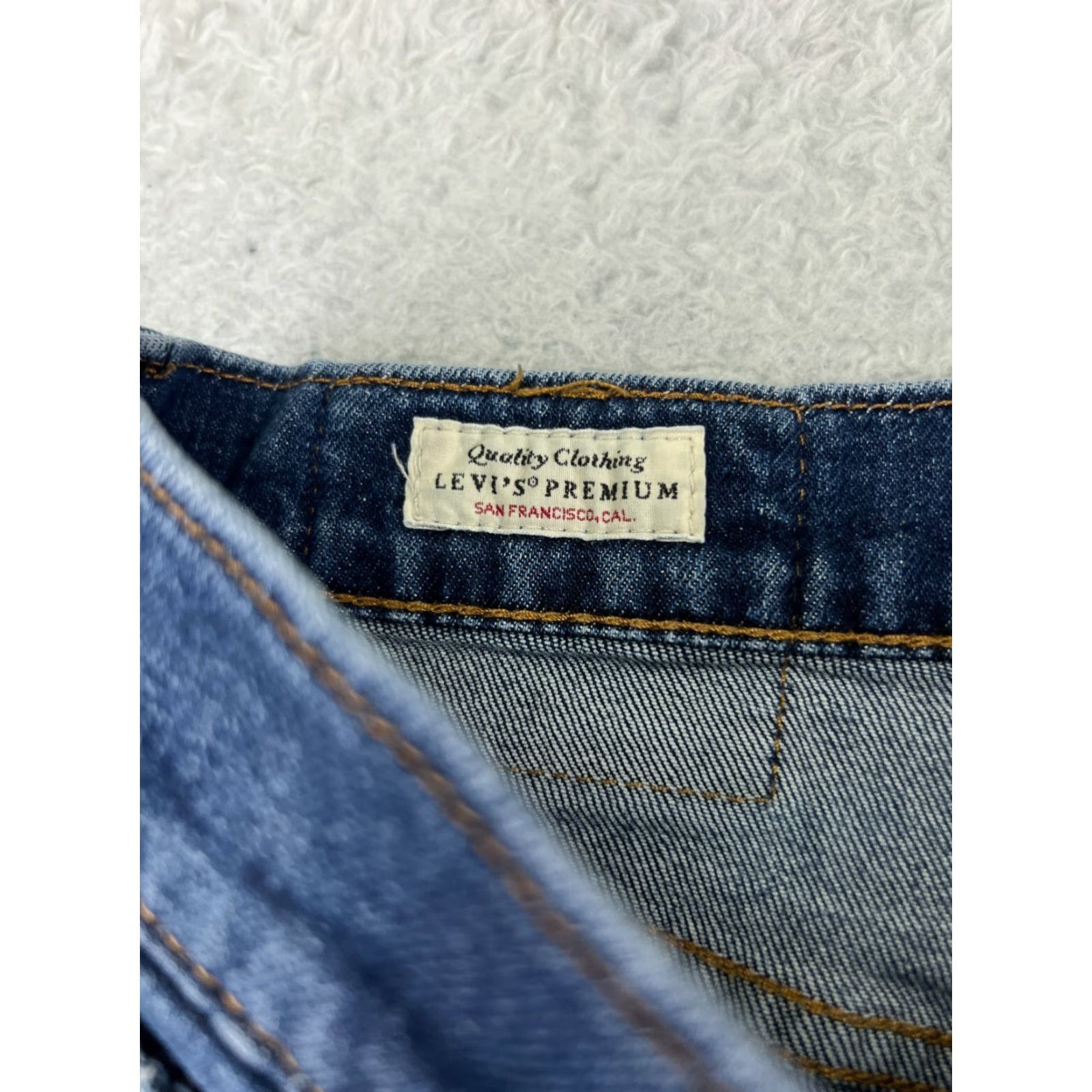Levi's Levi's 512 Jeans Denim Blue 32x29 Regular Slim Distressed Cotton 5-Pocket Men Jeans Vintage? No Size US 32 / EU 48 - 6 Thumbnail