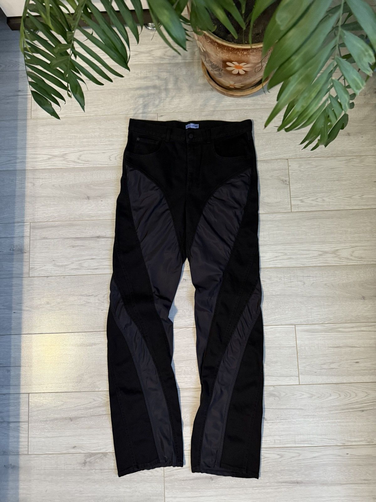 H&M × Mugler Mugler X H&M jeanns Pants Size US 34 / EU 50 - 2 Thumbnail