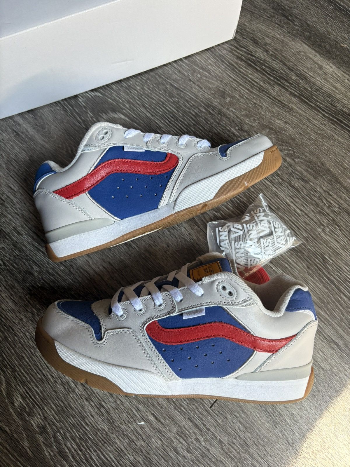 Gallery Dept. × Vans Gallery Dept. x Vans Rowley Xlt Lx Blue Red Sneaker Shoe Size US 10 / EU 43 - 2 Thumbnail