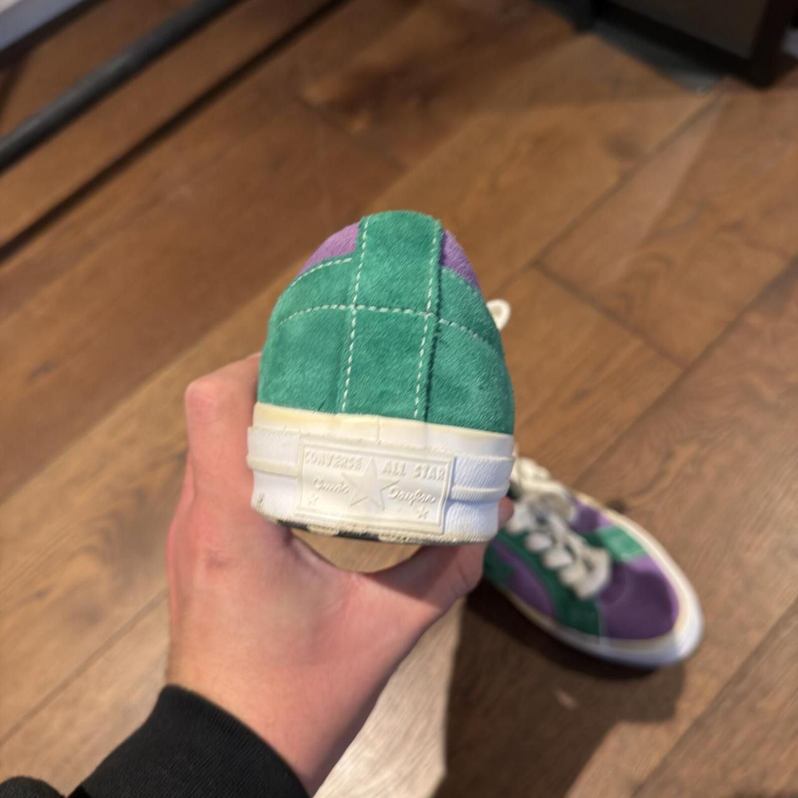 Converse Converse x Tyler The Creator Golf Le Fleur One Star Purple Size US 11 / EU 44 - 4 Thumbnail