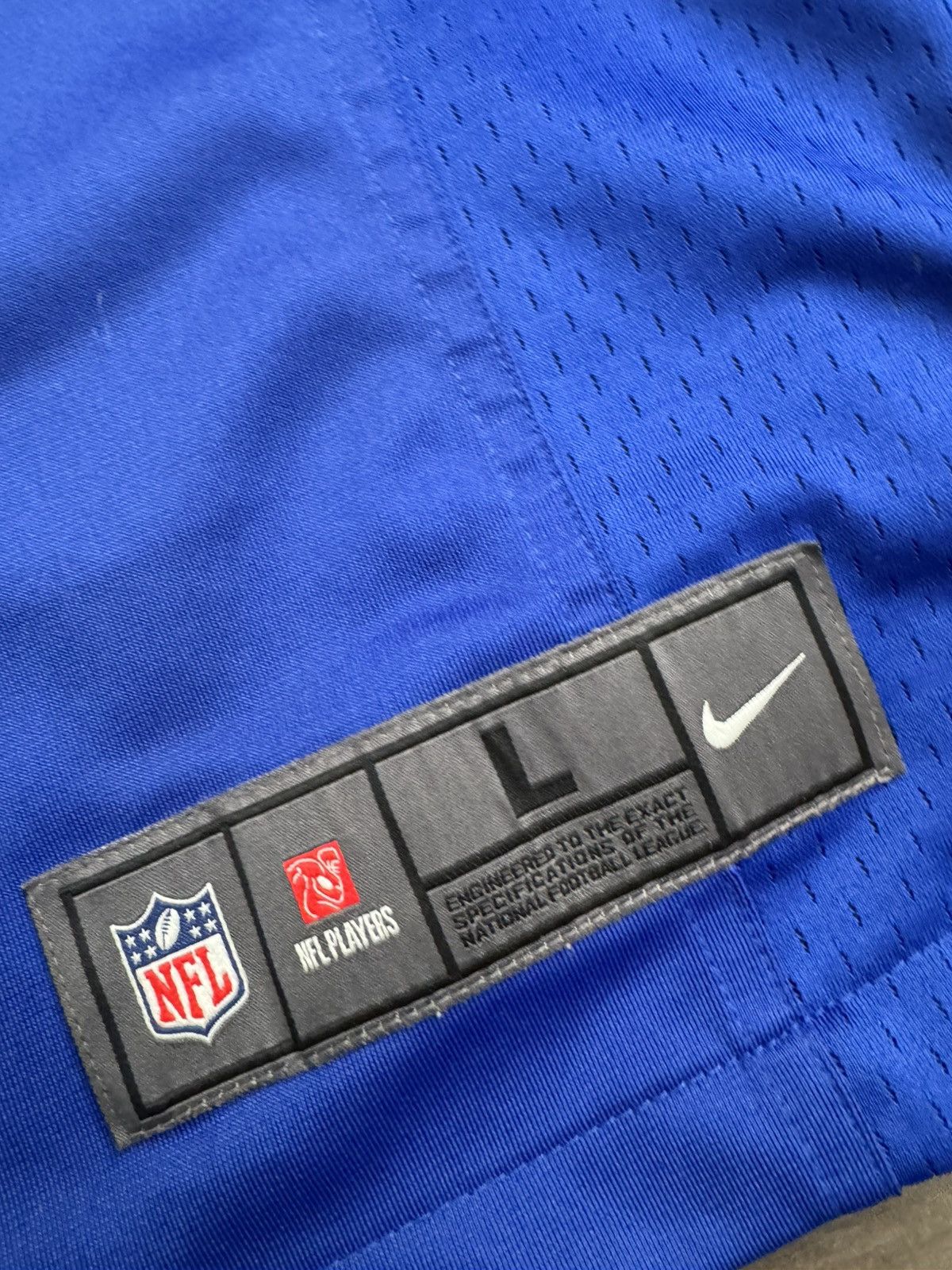 Nike Los Angeles Rams Jared Goff #16 NFL On Field Game Jersey Size US L / EU 52-54 / 3 - 2 Thumbnail