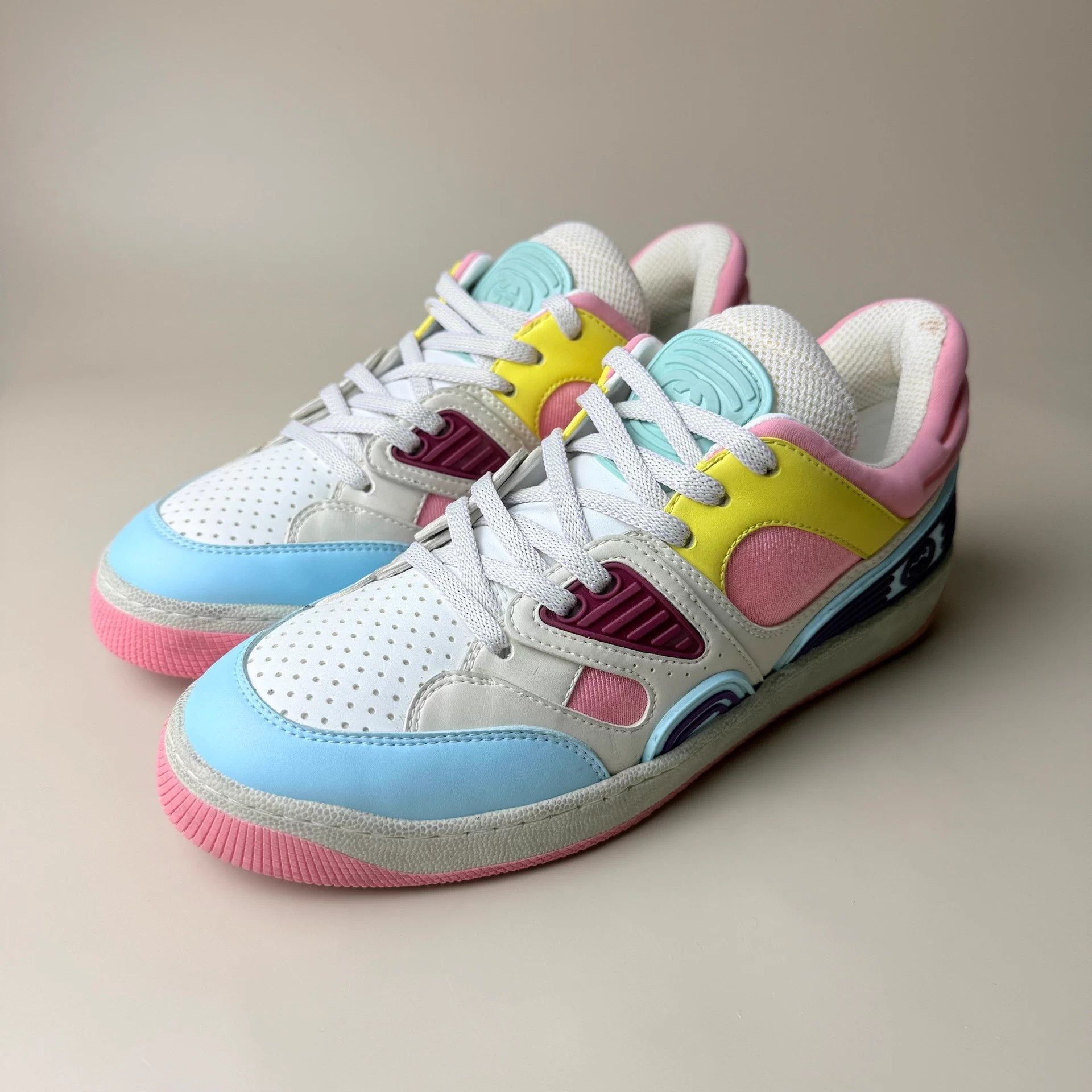 Gucci Gucci Candy Basket low-top sneakers EU 37.5 mint Size US 7 / IT 37 - 1 Thumbnail