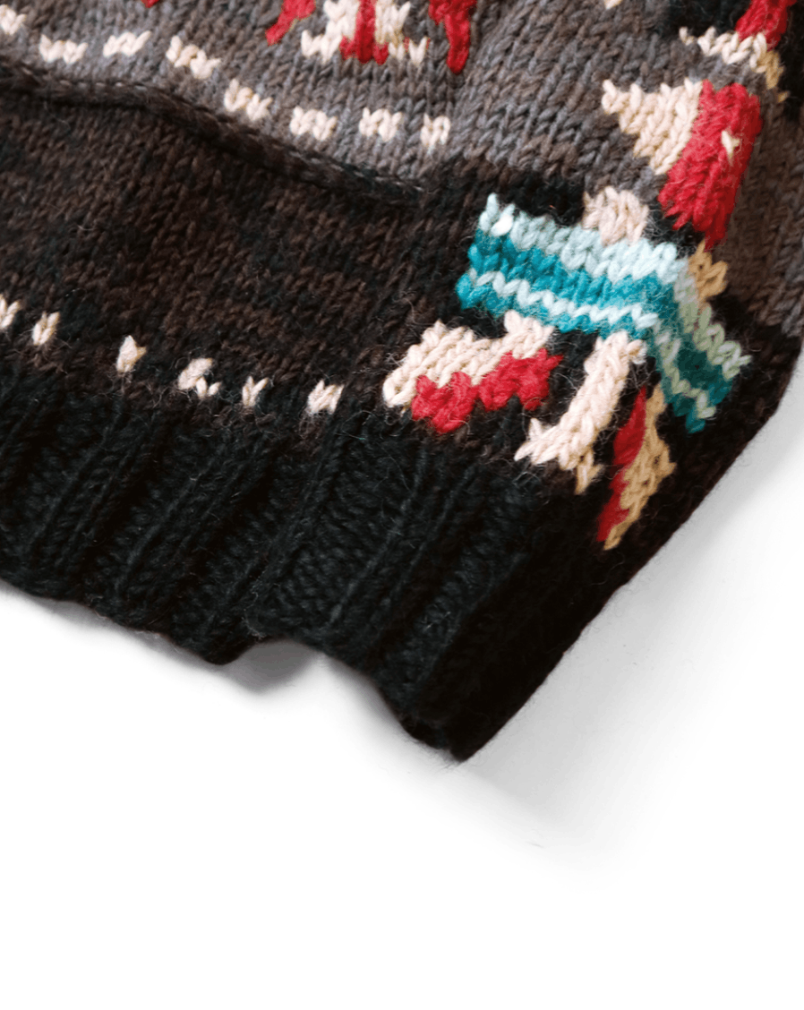 Kapital Hand Knit Santo Domingo Couchin Crew Sweater Size US L / EU 52-54 / 3 - 7 Thumbnail