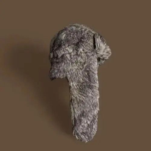 Other Japanese Vintage Trapper Fuzzy Ushanka Mohair Hat Size ONE SIZE - 2 Thumbnail