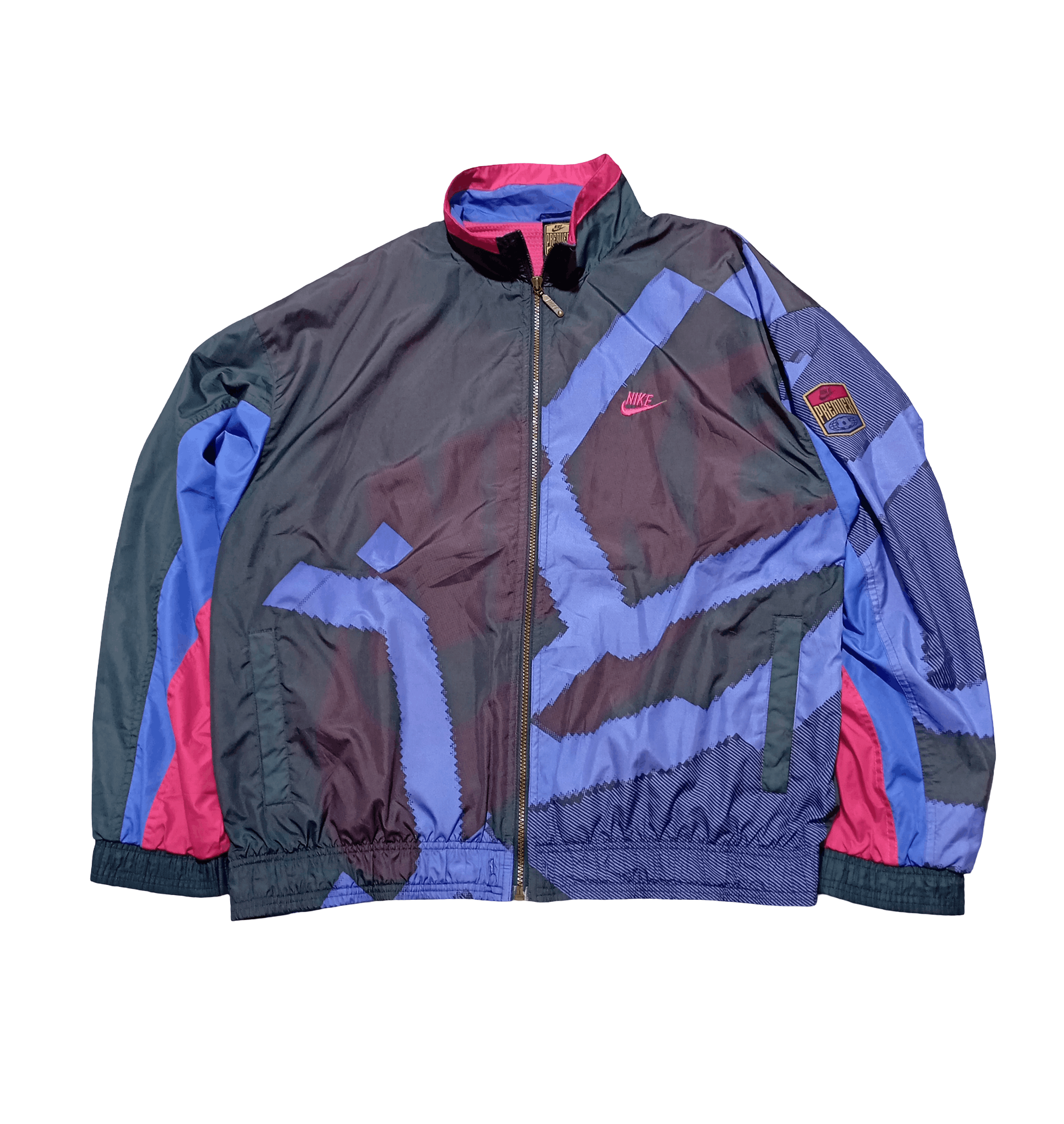 Nike Vintage 90's Nike Premier Soccer Track Jacket Size L Size US L / EU 52-54 / 3 - 1 Thumbnail