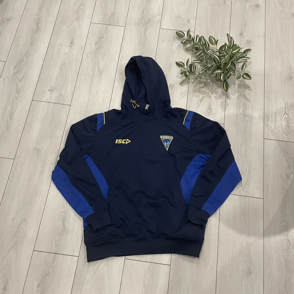 Canterbury of New Zealand × Vintage RUGBY 90s WARRINGTON WOLVES Jersey HOODIE ISC Zealand Size US L / EU 52-54 / 3 - 1 Thumbnail