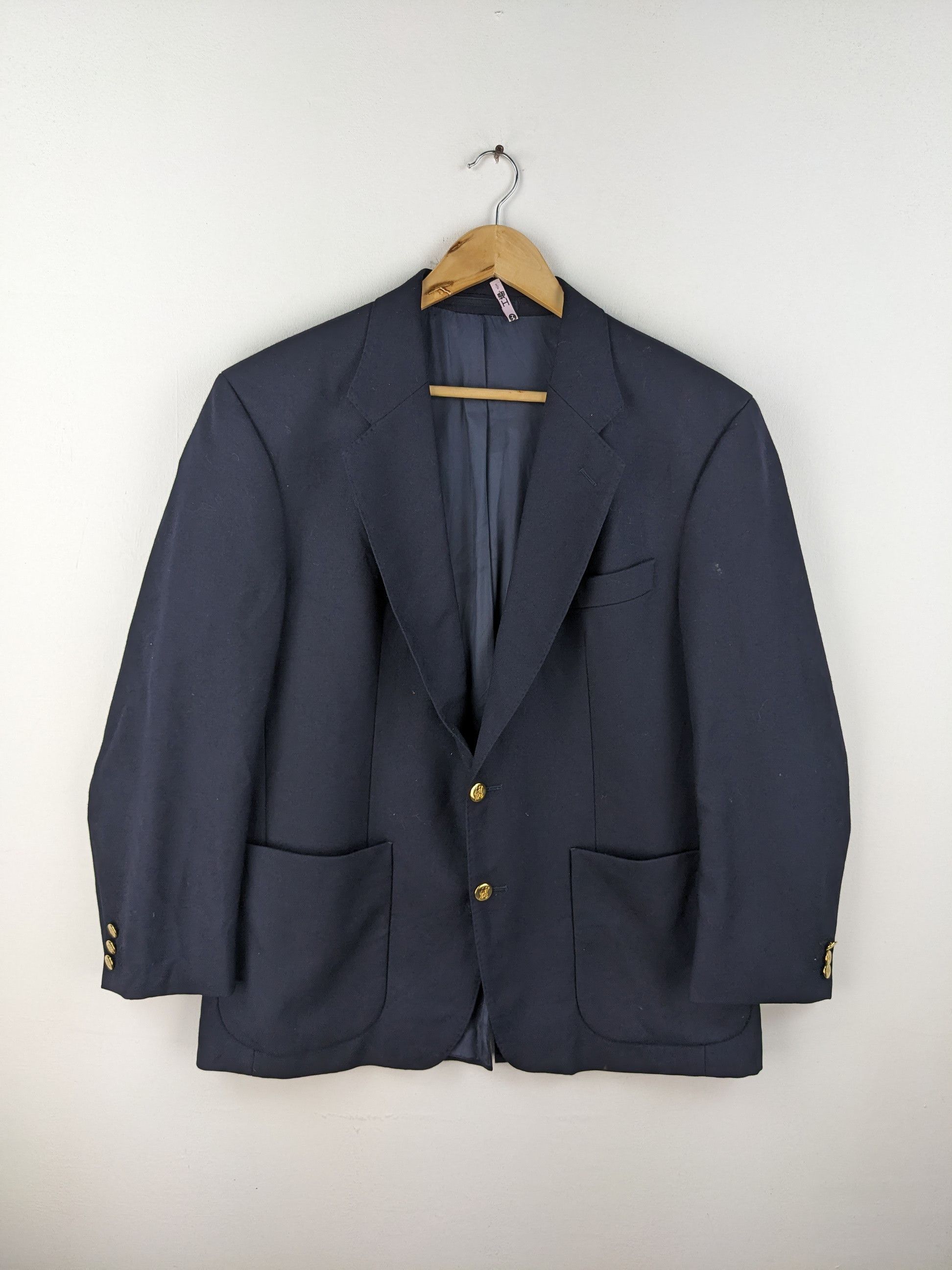 Burberry Burberry Wool Blazer Made In England Size 52S - 1 Thumbnail