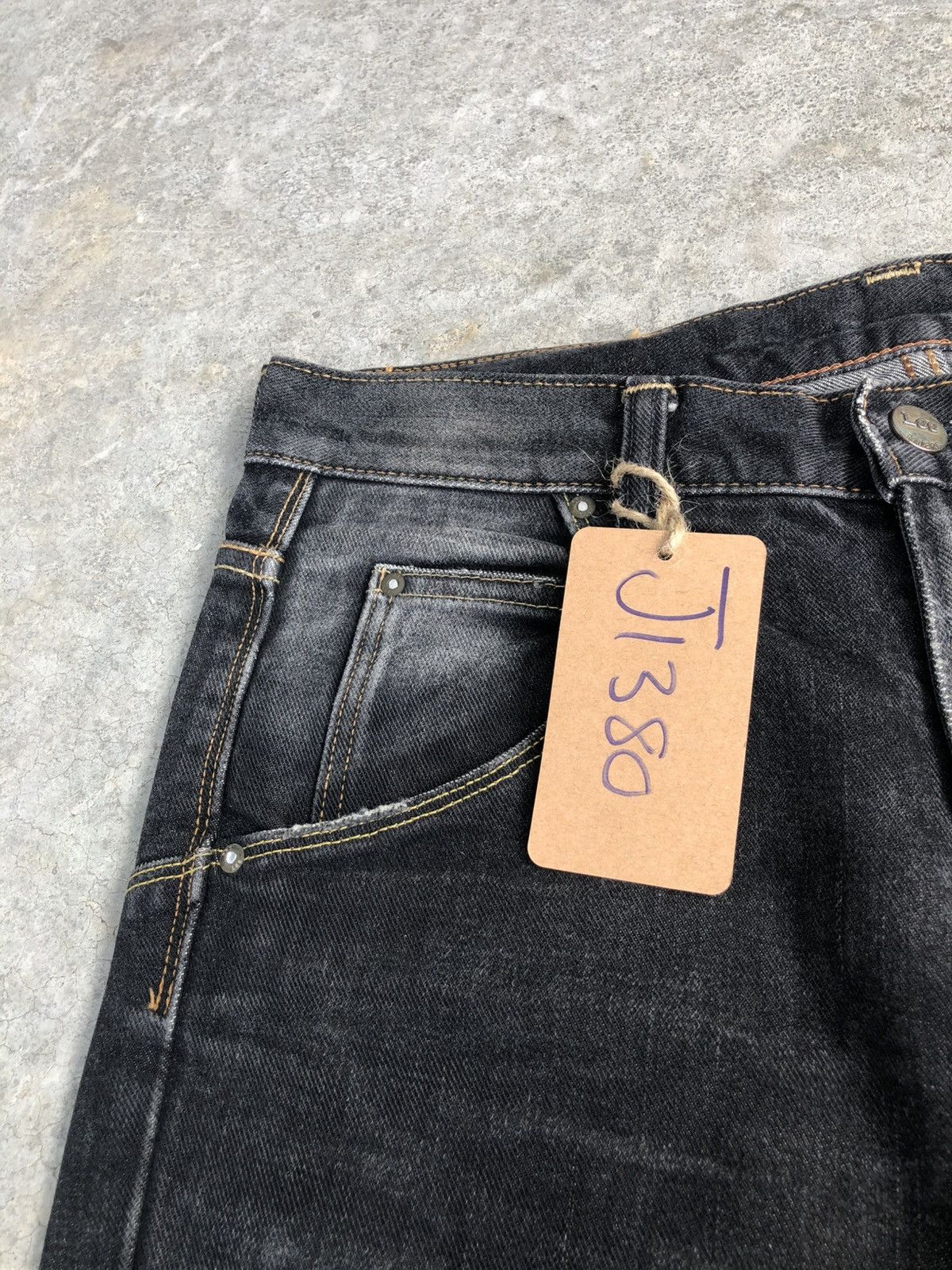 If Six Was Nine Japanese Lee Flared Jeans Bootcut Distressed Jeans Size US 31 - 14 Thumbnail