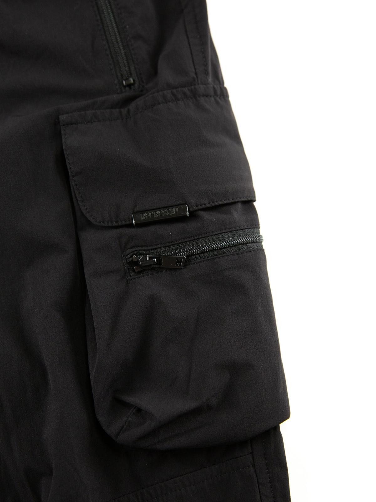 Represent Clo. Represent Black Cargo Trousers Size US 30 / EU 46 - 3 Thumbnail