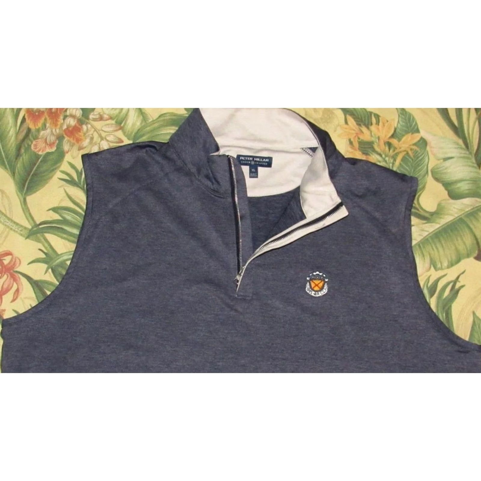 Peter Millar PETER MILLAR Stealth Performance Vest Bel Air Country Club XL Mens Vest Gray XL Bel Air Country Club XL Stealth Performance Vest PETER MILLAR Size US XL / EU 56 / 4 - 2 Thumbnail