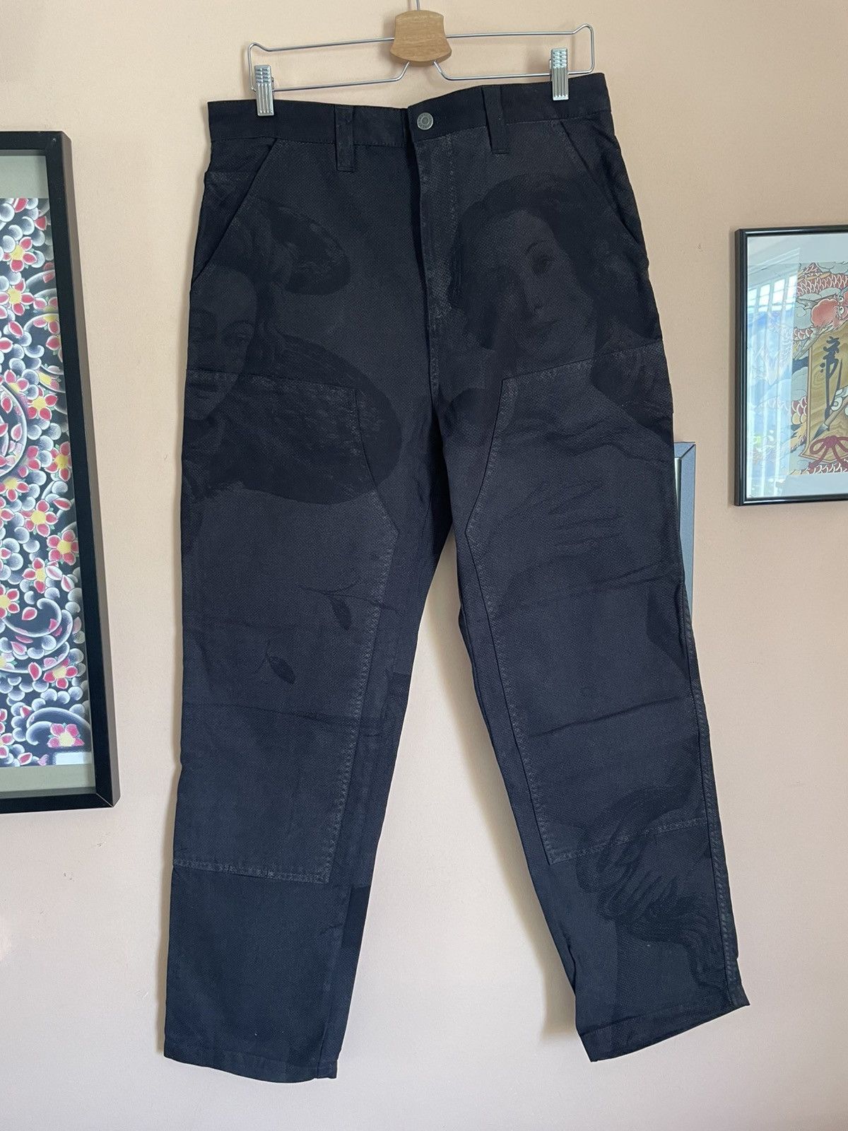Stussy Stussy Venus double knee fatigue pants Size US 33 - 2 Thumbnail