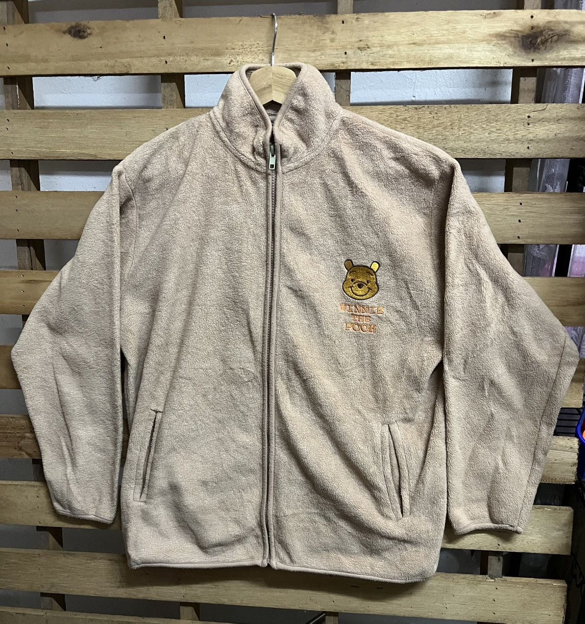 Disney FLEECE ZIPPER JACKET CARTOON NETWORK POOH Size US M / EU 48-50 / 2 - 1 Thumbnail
