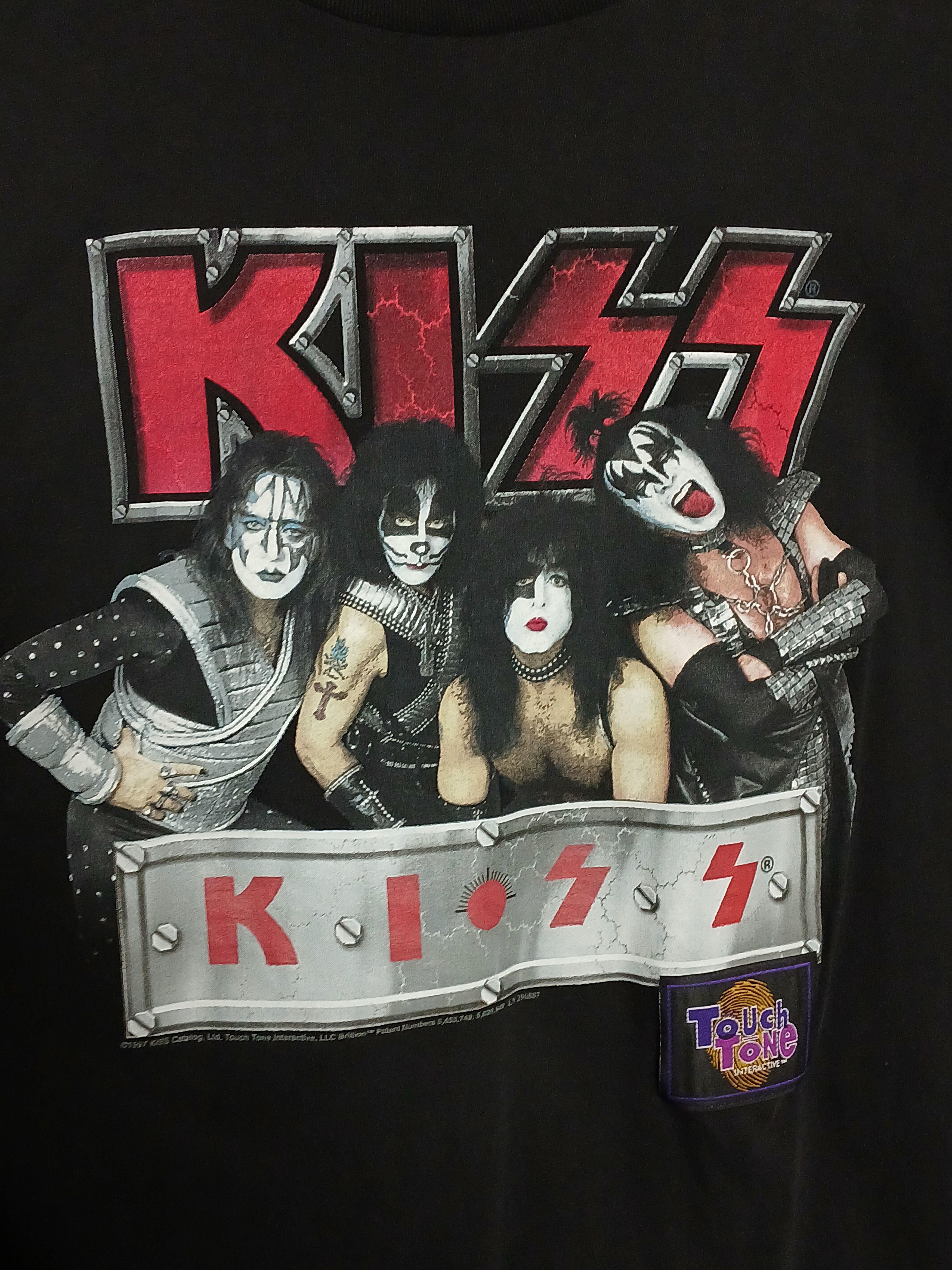 Band Tees × KISS Vintage 1997 Kiss Single Stitch T-Shirt Size US L / EU 52-54 / 3 - 3 Thumbnail