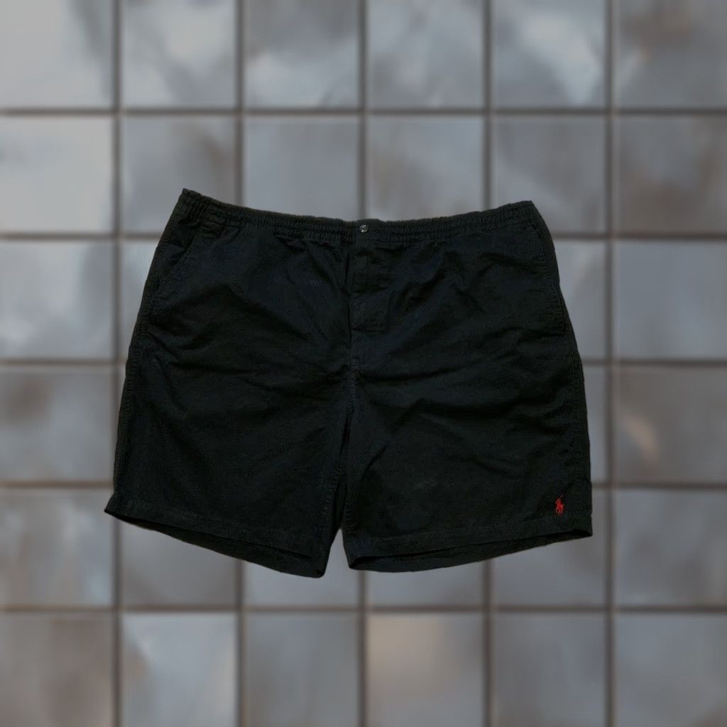 Polo Ralph Lauren Polo Ralph Lauren Shorts Black Stretch Classic Fit Pony Logo Sz. 5XB Size US XXL / EU 58 / 5 - 1 Thumbnail