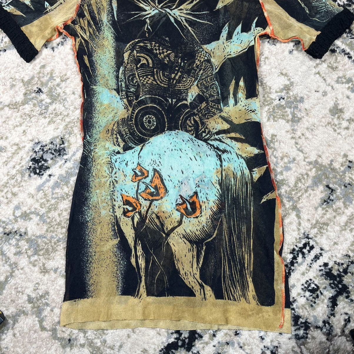 Jean Paul Gaultier Vintage 2001 Avant Garde Archive Tattoo Jean Paul Gaultier Size M / US 6-8 / IT 42-44 - 7 Thumbnail