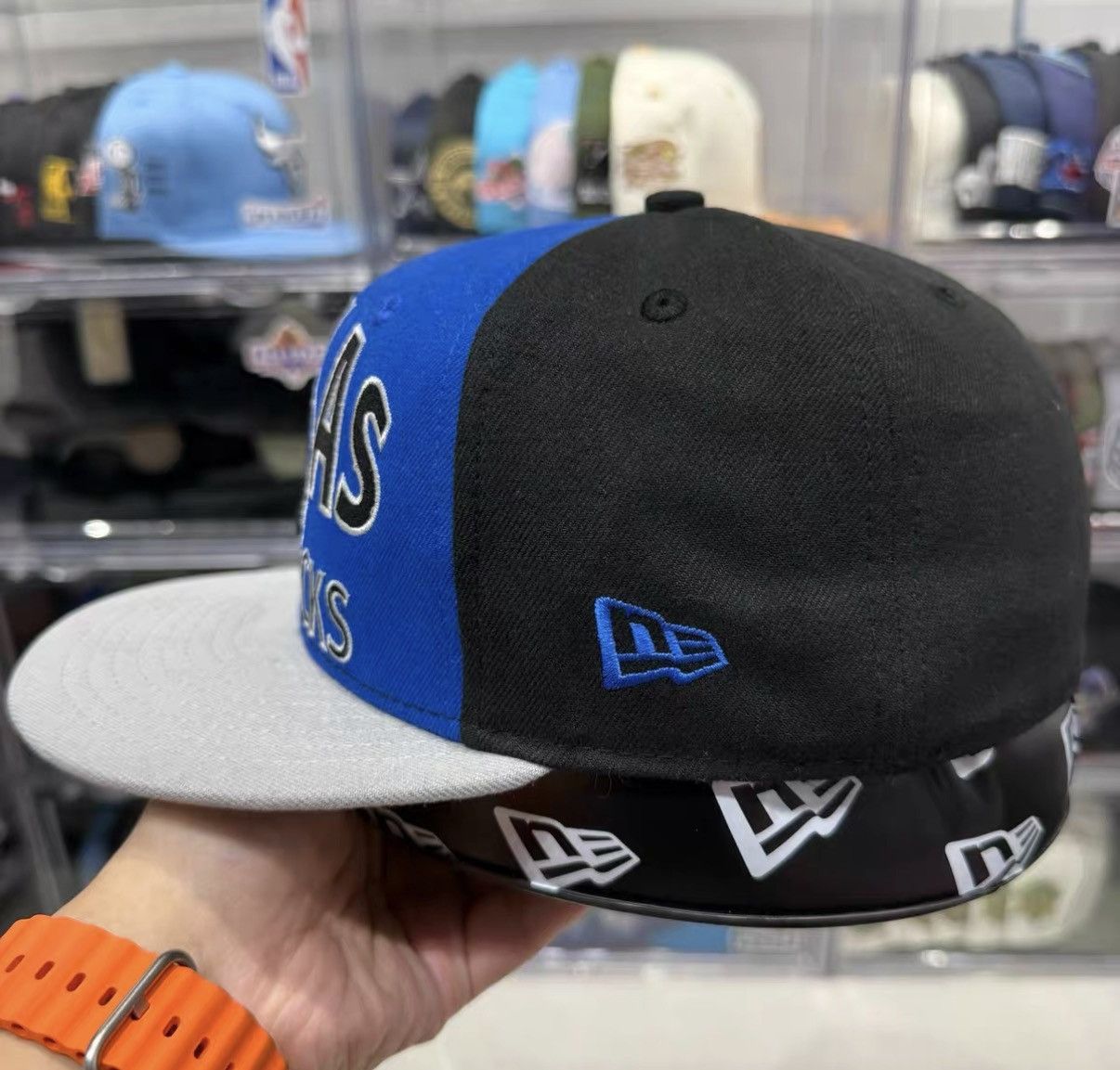 New Era New Era NBA Dallas Mavericks Flat Brim Baseball Cap J32 Size ONE SIZE - 2 Thumbnail