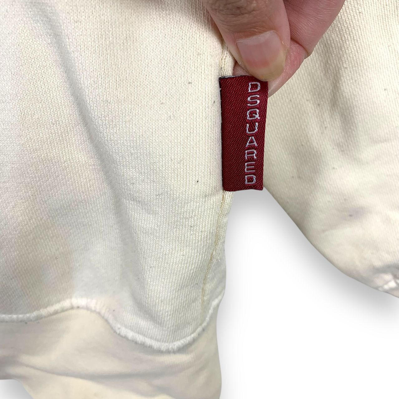 Dsquared2 DSQUARED D2 Made In Italy White Hooded Sweatshirts Size US S / EU 44-46 / 1 - 3 Thumbnail