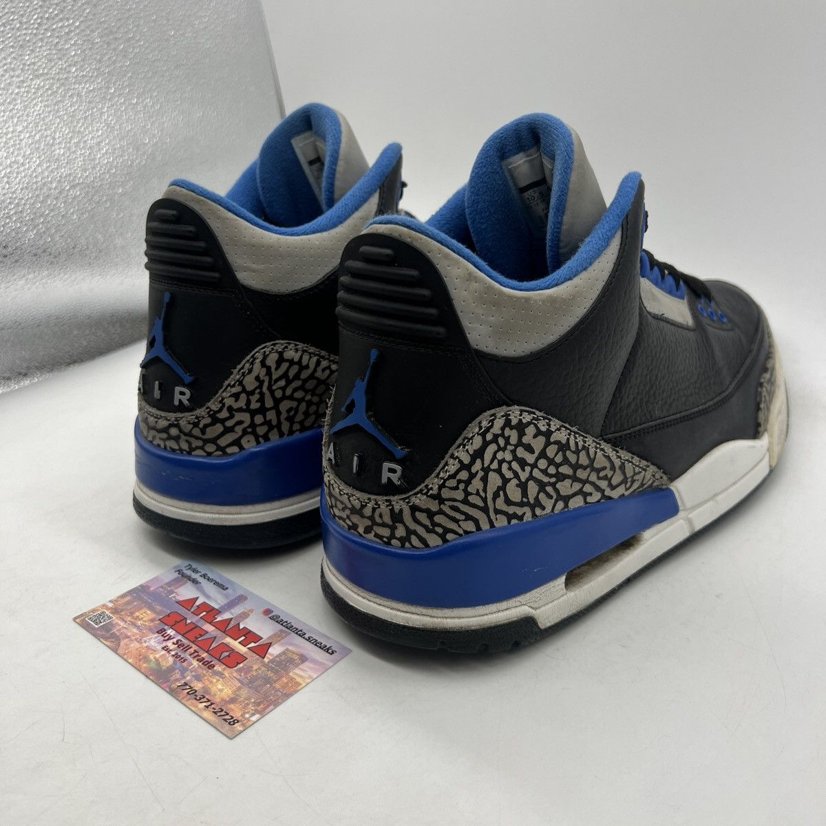 Jordan Brand Air Jordan 3 sport blue Size US 10.5 / EU 43-44 - 5 Thumbnail