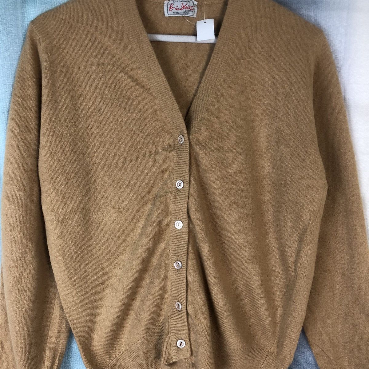Homespun Knitwear Bream Weinz Brown Cardigan #7414 Size M / US 6-8 / IT 42-44 - 5 Thumbnail