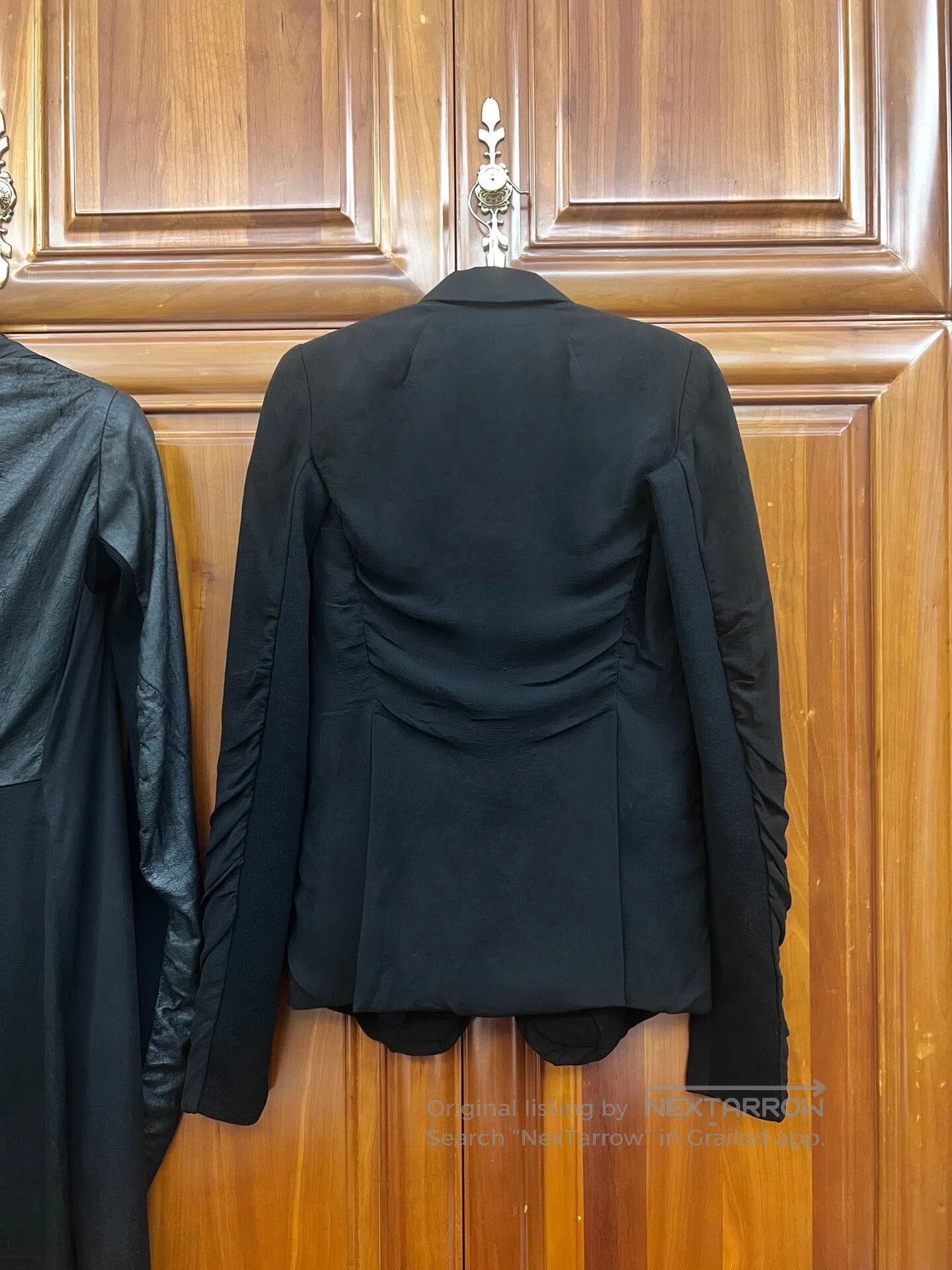 Rick Owens Rick Owens Black Silk Blazer. Size US S / EU 44-46 / 1 - 3 Thumbnail
