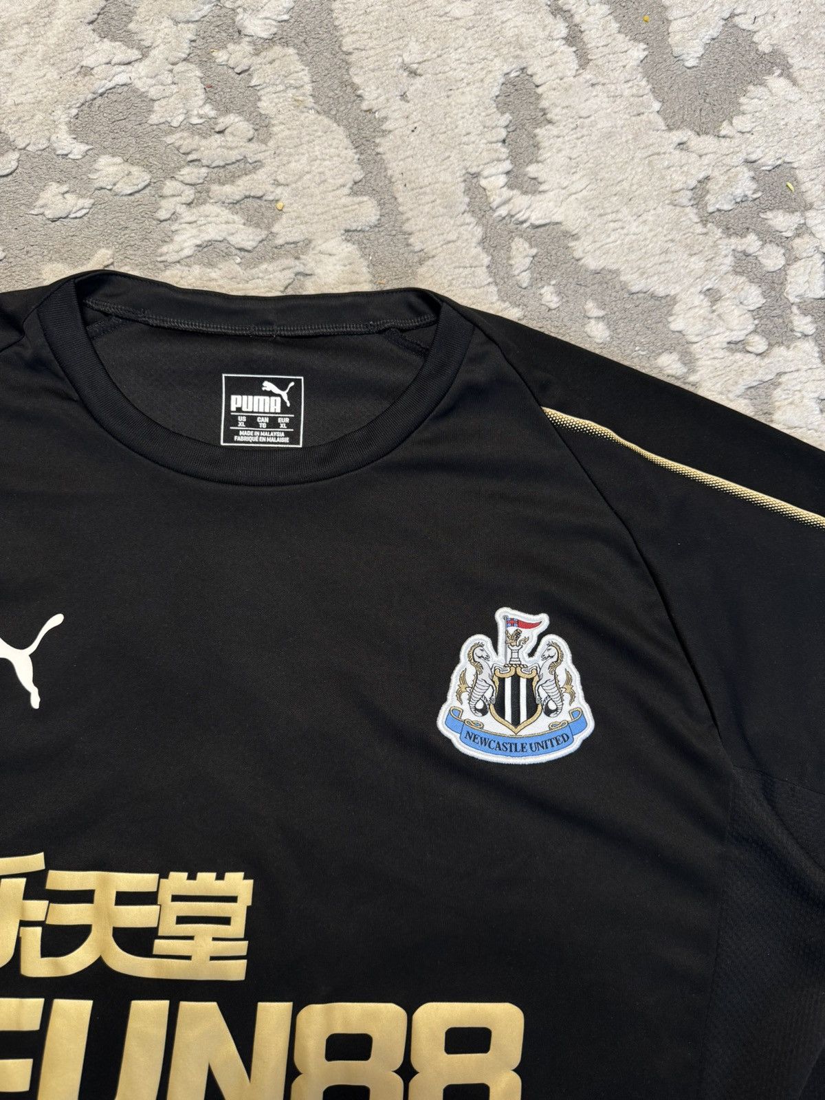 Puma × Vintage Puma Newcastle United 2018/2019 Football Soccer Shirt Jersey Size US XL / EU 56 / 4 - 5 Thumbnail